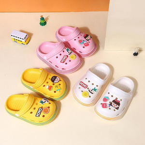  Sabots de jardin mignons pour enfants, garçons et filles, sandales, pantoufles d'extérieur, diapositives d'été, chaussures de plage pour nourrissons 