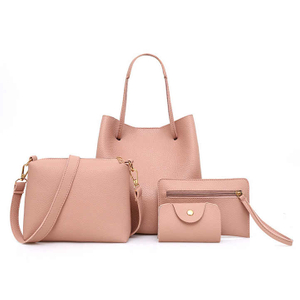 Vente en gros femme nouvelle mode quatre pièces sac à bandoulière ensemble portefeuille sac à main de luxe sac de messager