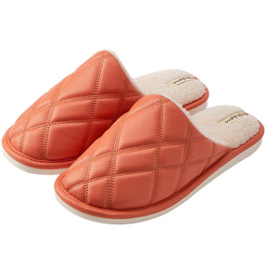 Mode hiver chaud en cuir pantoufles femmes courtes en peluche diapositives imperméables pantoufles hommes hiver maison doux confortable intérieur 