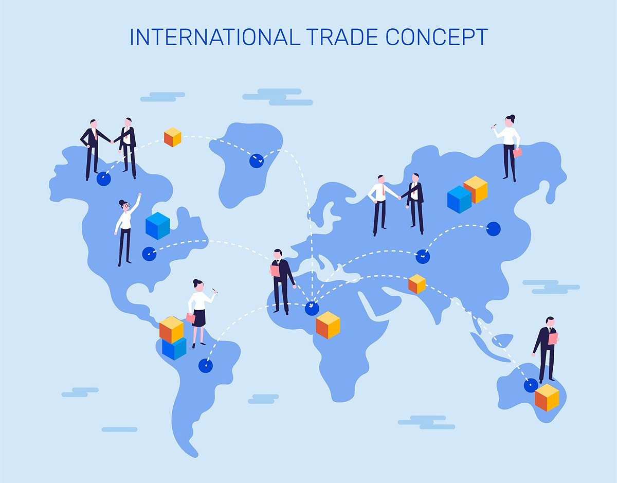 concept de commerce international