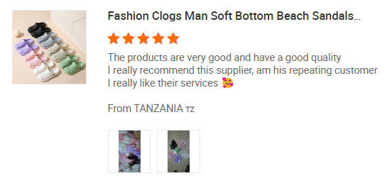 sandales de plage à fond souple