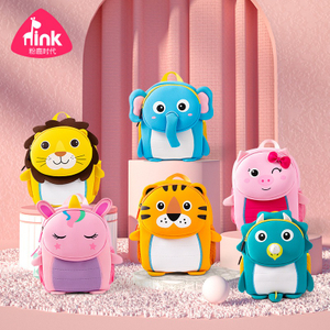 Sacs d'école de dessin animé d'éléphant de tigre de Lion 3D d'enfants sacs à dos personnalisés pour enfants sac à dos de fille