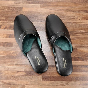 Pantres éraflures en cuir véritable pour hommes avec semelle intérieure en mousse à mémoire et semelle extérieure en cuir