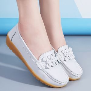 Femmes décontracté confortable en cuir véritable léger conduite mocassins classique mode Penny dames conduite mocassins chaussures plates