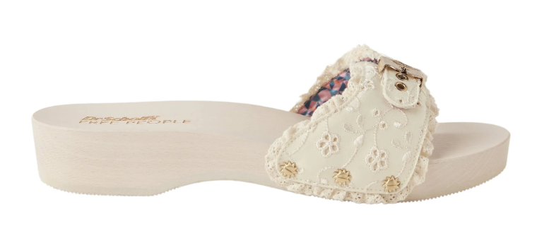 Sandale plate Monika &agrave; bande en H pour femmes