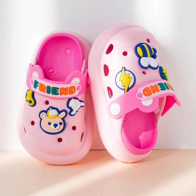 Chaussures de jardin pour enfants, chaussures de jardin de dessin anim&eacute;, chaussures de jardin mignonnes, chaussures de jardin de plage, chaussures de jardin pour b&eacute;b&eacute;s