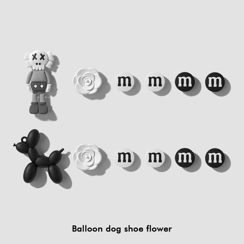 Pantoufles de plage d'&eacute;t&eacute; pour hommes et femmes, breloques &agrave; palmes sup&eacute;rieures, sabots &agrave; fromage en Pvc, accessoires de d&eacute;coration avec boucle de chaussure