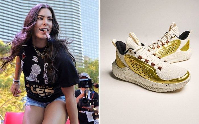 Under Armour fait de la star de la WNBA Kelsey Plum une chaussure « All the Smoke » inspirée du cigare
