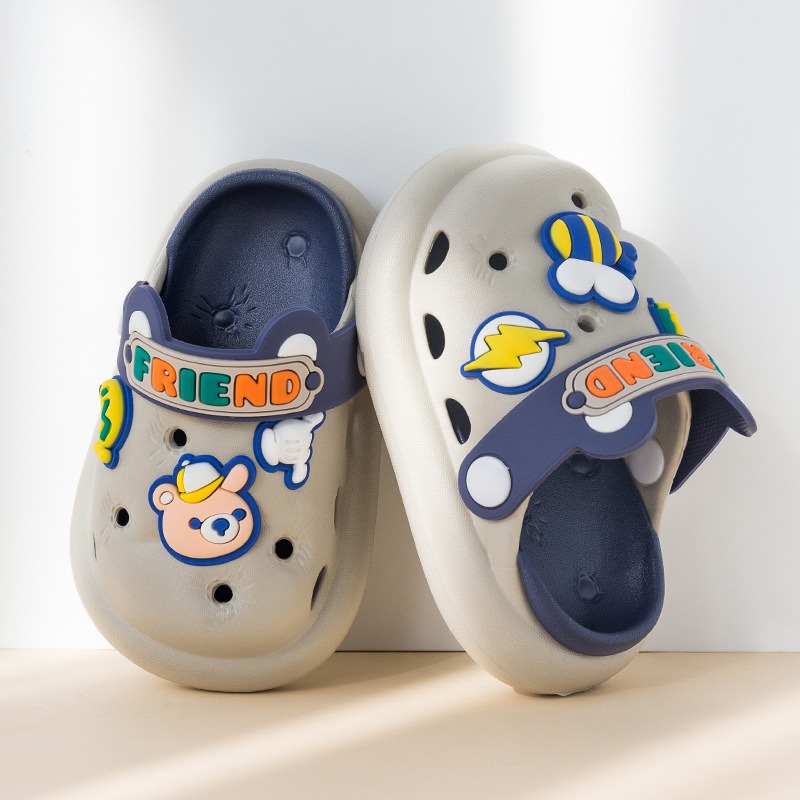 Chaussures de jardin pour enfants, chaussures de jardin de dessin anim&eacute;, chaussures de jardin mignonnes, chaussures de jardin de plage, chaussures de jardin pour b&eacute;b&eacute;s