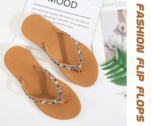 Les tongs en strass aux femmes avec un confort Arch Support Yoga Mat Cushion Sandales Fashion Summer Beach Travel Orthotic Walking 