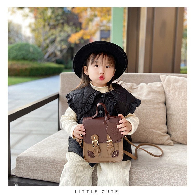 Sac &agrave; main &agrave; bandouli&egrave;re en cuir PU pour filles et femmes, sacs &agrave; bandouli&egrave;re mignons pour enfants