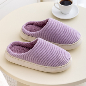 Pantoufles de chambre à coucher en peluche pour femmes et couples, chaussures de maison antidérapantes unisexes pour hommes et femmes, hiver 