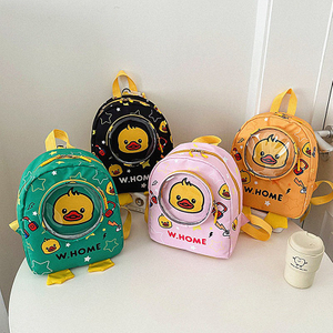 Dessin animé enfants sacs d'école maternelle mignon enfants sac à dos personnalisé imprimé canard conception sac à dos sac pour garçons filles