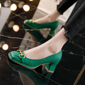 Mocassins pour femme - Mocassins décontractés - Confortables et légers - Mocassins à plateforme - Chaussures habillées - Semelle de traction - Chaussures de travail de bureau