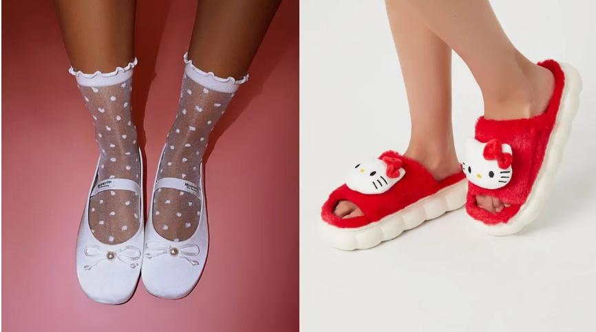 Hello Kitty dévoile le 50e anniversaire Collection avec Forever 21 avec des styles de chaussures à la mode