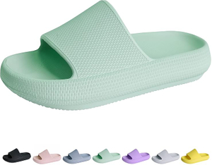 Cloud Tlides pour les enfants 丨 Sandales de bains de douche Sandales de piscine 丨 Garçons Filles confortables Soleurs épaisses 丨 Chaussures de plage non glissantes d'été