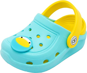 Girls Comfort Clogs Kids Slip on Garden Chaussures Boys Lightweight Place Pish Pish Sandals Sandals Douche Pantoufle
