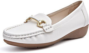 Mocassins à enfiler pour femmes chaussures de travail décontractées