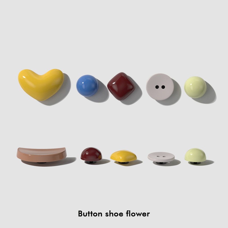 Pantoufles de plage en forme de requin pour hommes et femmes, breloques &agrave; palmes sup&eacute;rieures, sabots &agrave; fromage en Pvc, accessoires de d&eacute;coration avec boucle de chaussure