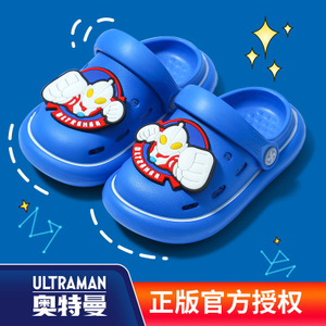 Belle bande dessinée arc anti-dérapant doux enfants jardin chaussures pantoufles enfants sabots chaussures pour l'été