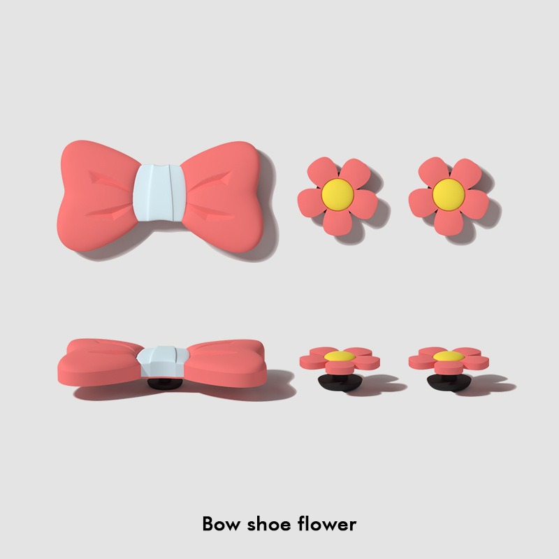 Pantoufles de plage d'&eacute;t&eacute; pour hommes et femmes, breloques &agrave; palmes sup&eacute;rieures, sabots &agrave; fromage en Pvc, accessoires de d&eacute;coration avec boucle de chaussure